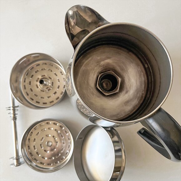 Vintage Farberware Electric Percolator Coffee Pot - Picture 3 of 4